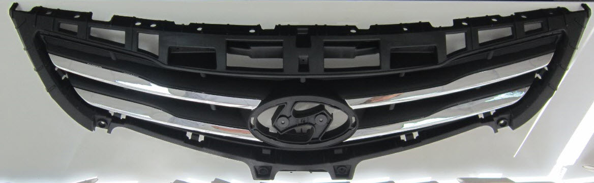 Решетки радиатора для Hyundai Solaris для авто купить по цене от руб. | Тюнинг-Пласт